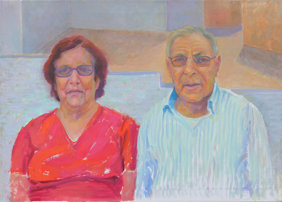 Retrato de Juan y Matea